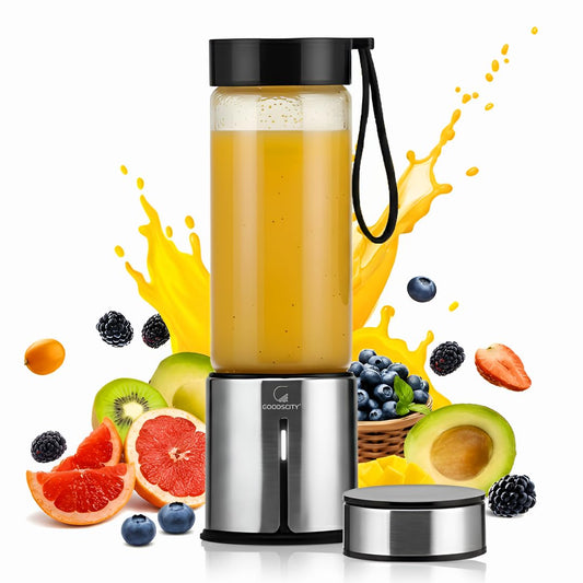 Portable Rechargeable Glass Smoothie Blender