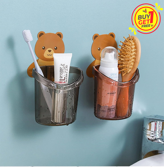 Cute Teddy Bear Toothbrush Holder | 🔥Buy 1 Get 1 Free🔥